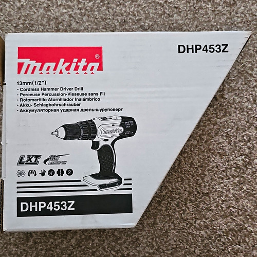 Makita dhp453z 18v lxt ion - 18v, li-ion