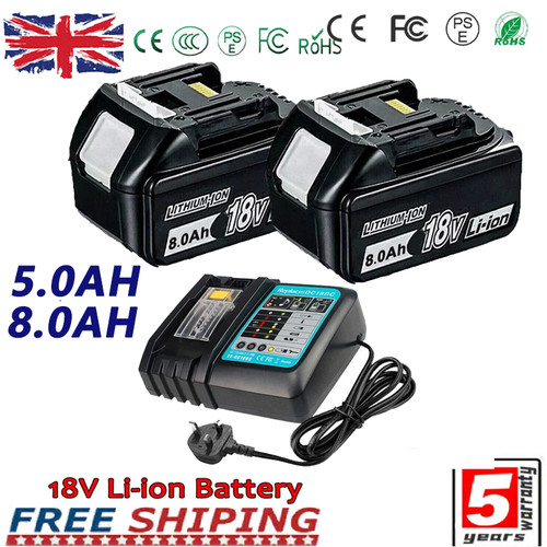 2pack battery for makita - for, 18v