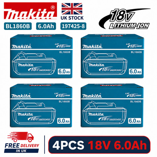 4pcs makita bl1860b - makita,