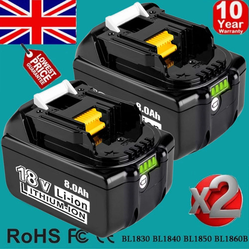 For makita 18v 0ah - 18v, 8.0ah